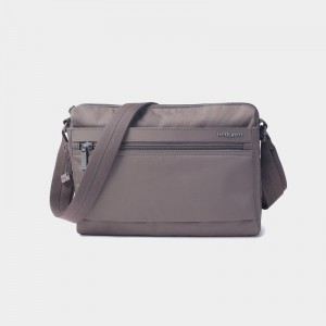 Bolsa De Hombro Hedgren Eye Medium Mujer Gris Marrones | OXX1628RF