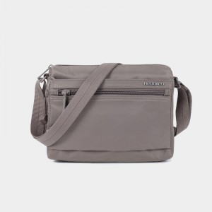 Bolsa De Hombro Hedgren Eye Mujer Gris Marrones | FID5882VU