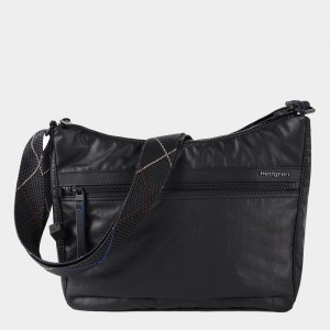 Bolsa De Hombro Hedgren Harper's Rfid Mujer Negras | AYJ1184VQ