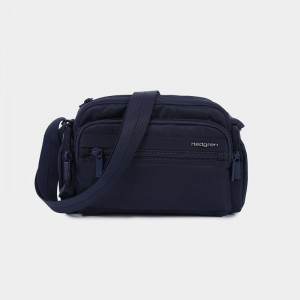 Bolsas Hombro Hedgren Emily Mujer Azules Oscuro | ODQ8765DH