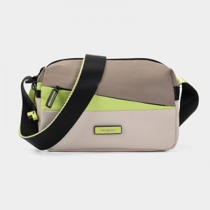 Bolsas Hombro Hedgren Neutron Small Mujer Beige | LTC5698EL