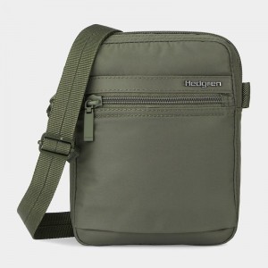 Bolsas Hombro Hedgren Rush Mujer Verde Oscuro | RPF3546RM