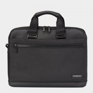 Bolsas Para Portatil Hedgren Byte Mujer Negras | FZJ8986LC