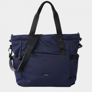 Bolso Tote Hedgren Galactic Mujer Azul Marino | KEM3039VP