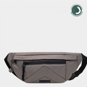 Riñonera Hedgren Bolt Mujer Gris Marrones | SWI9570KD