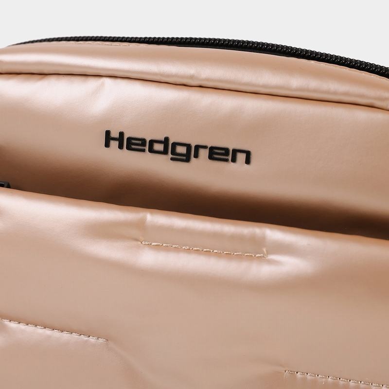 Bolsa De Hombro Hedgren Cozy Mujer Beige | KKZ1397UE