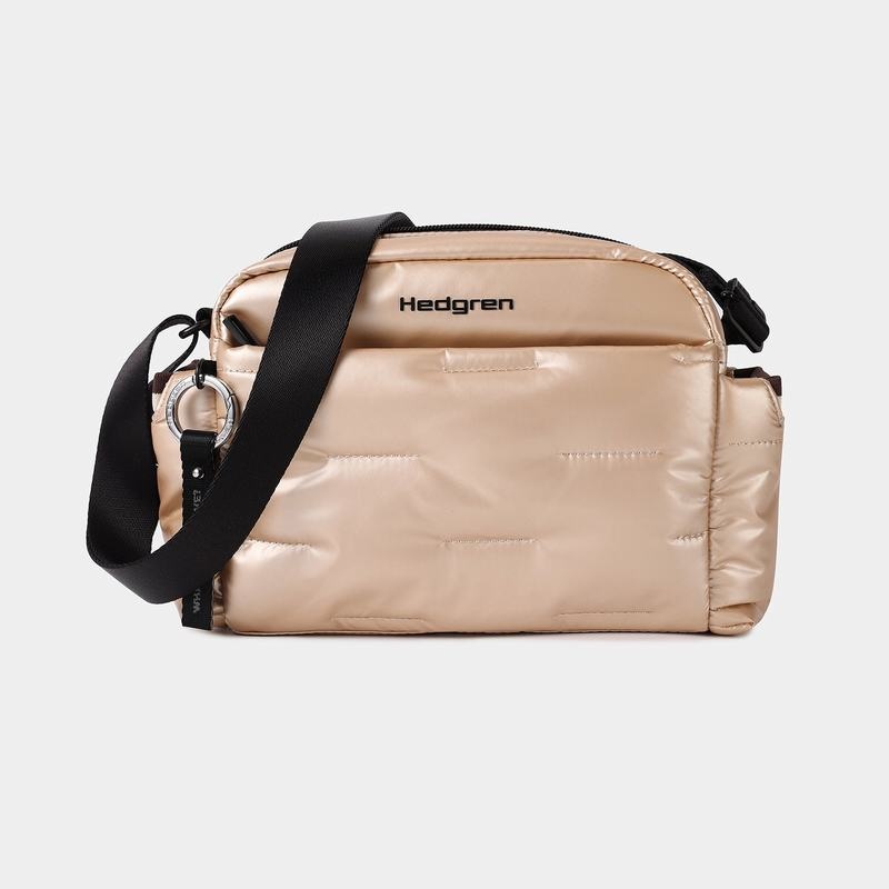 Bolsa De Hombro Hedgren Cozy Mujer Beige | KKZ1397UE