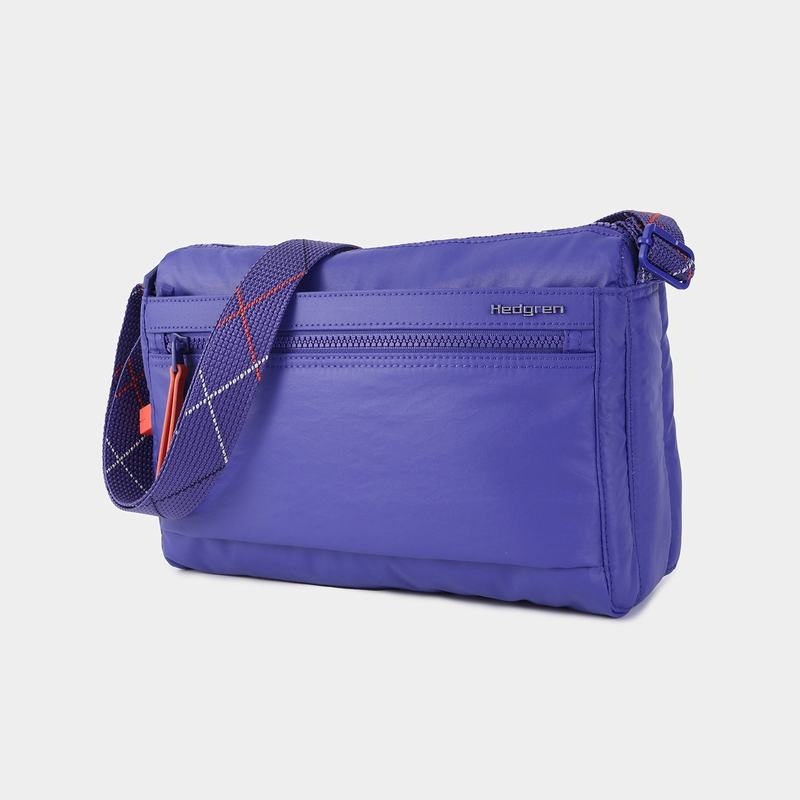 Bolsa De Hombro Hedgren Eye Medium Mujer Azul Real Azules | MVQ972EU