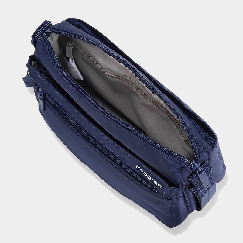 Bolsa De Hombro Hedgren Eye Mujer Azules Oscuro | GJU3313OS