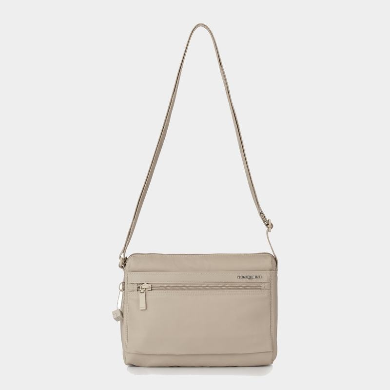 Bolsa De Hombro Hedgren Eye Mujer Beige | MCY9534BR