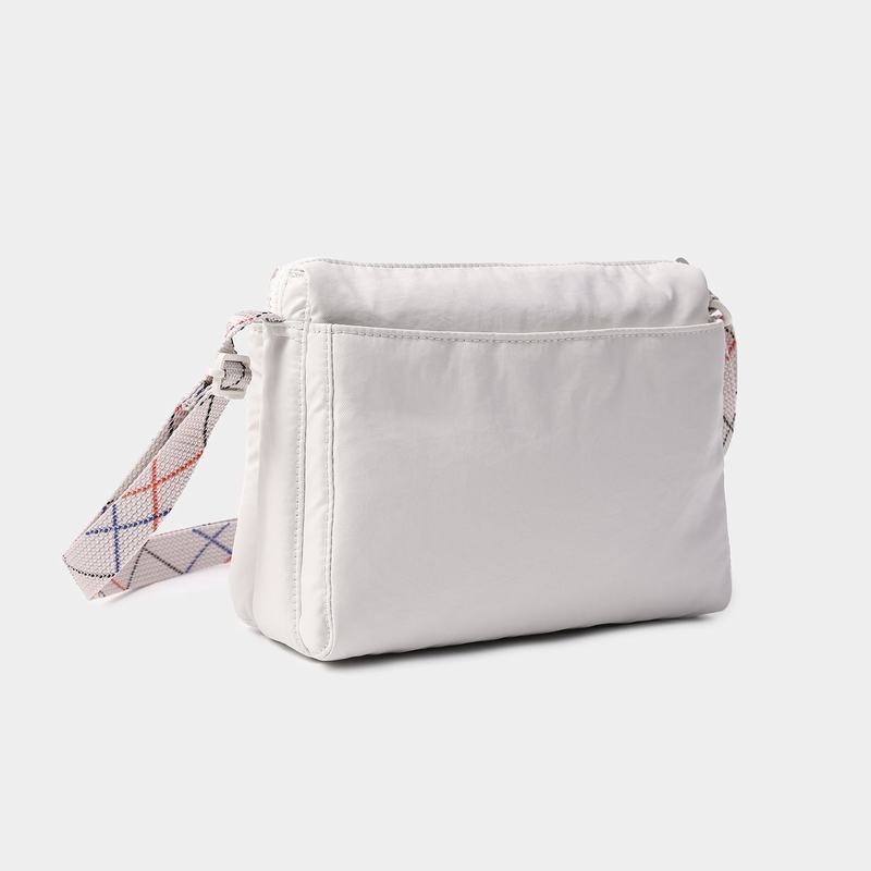 Bolsa De Hombro Hedgren Eye Mujer Blancas Gris | YBW4279VR