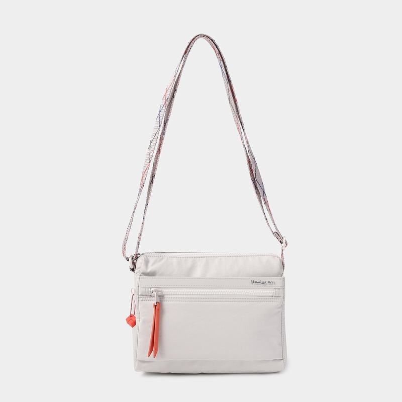 Bolsa De Hombro Hedgren Eye Mujer Blancas Gris | YBW4279VR