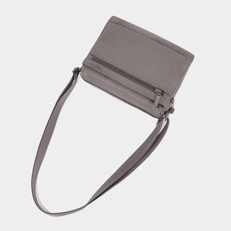 Bolsa De Hombro Hedgren Eye Mujer Gris Marrones | FID5882VU