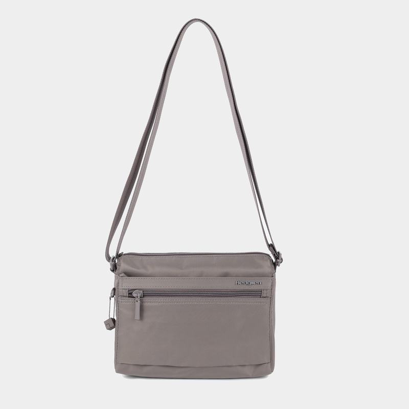 Bolsa De Hombro Hedgren Eye Mujer Gris Marrones | FID5882VU