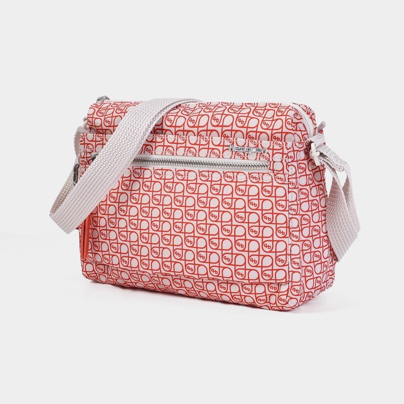 Bolsa De Hombro Hedgren Eye Mujer Naranjas Coral Gris | ITH6425WJ