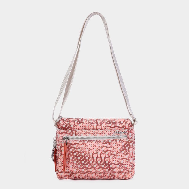 Bolsa De Hombro Hedgren Eye Mujer Naranjas Coral Gris | ITH6425WJ