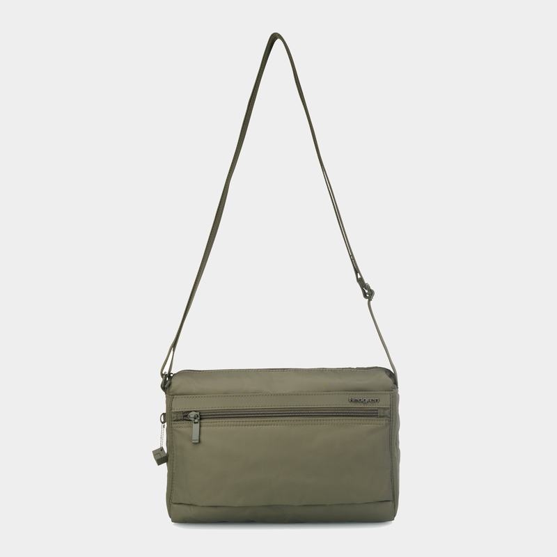 Bolsa De Hombro Hedgren Eye Rfid Medium Mujer Verde | GSU9999ZG