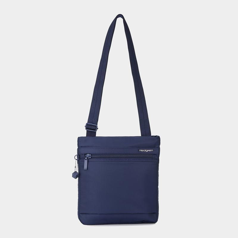 Bolsa De Hombro Hedgren Leonce Mujer Azules Oscuro | GAJ8631AM