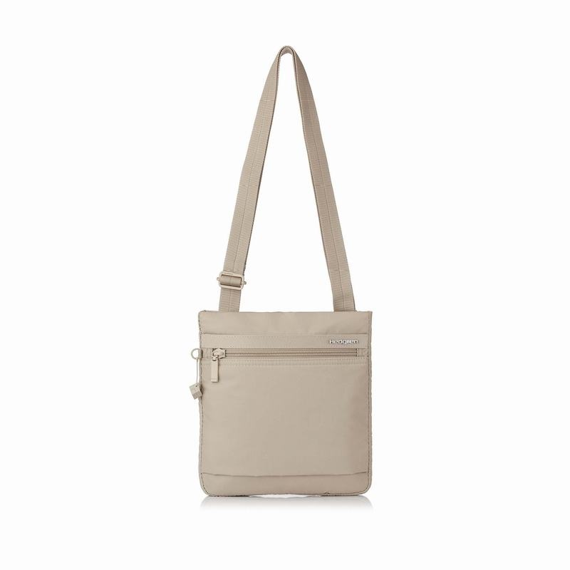 Bolsa De Hombro Hedgren Leonce Mujer Beige | KYF9932GS