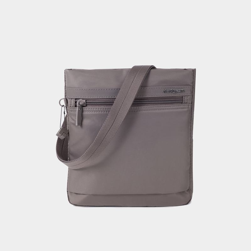 Bolsa De Hombro Hedgren Leonce Mujer Gris Marrones | DHO4513SZ