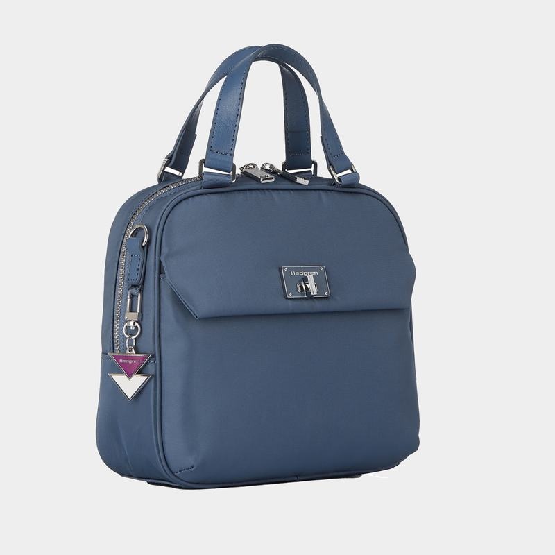 Bolsa de Mano Hedgren Even Mujer Azules | QNR9748RZ