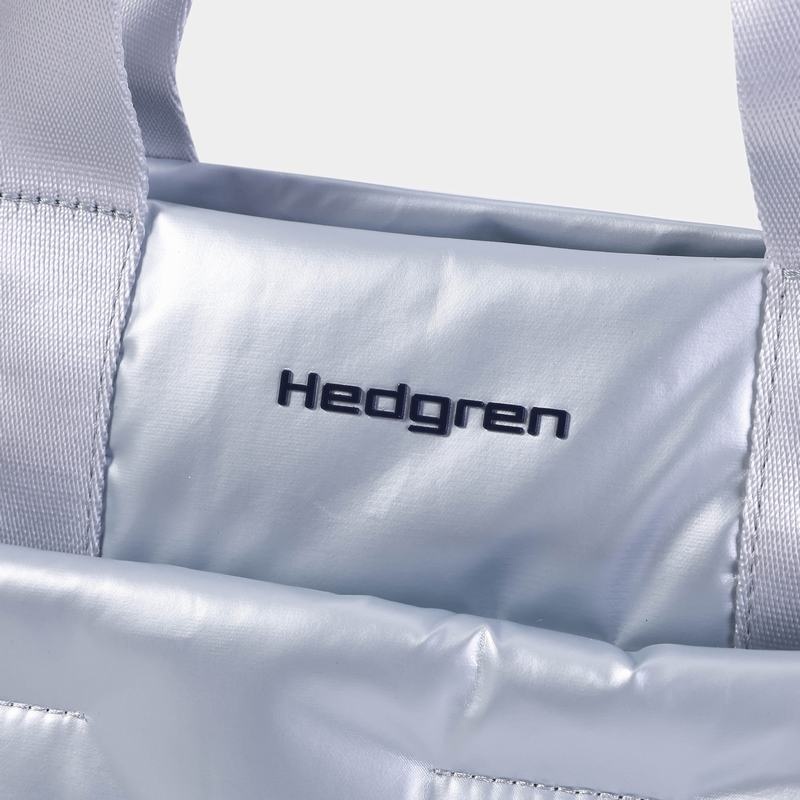 Bolsa de Mano Hedgren Softy Mujer Azules Claro | LBZ274YJ