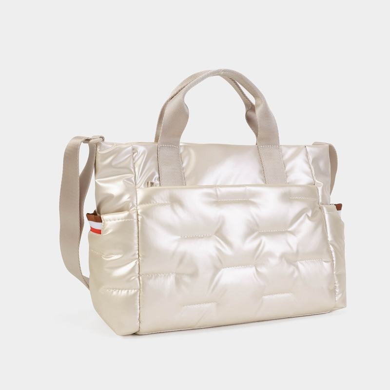 Bolsa de Mano Hedgren Softy Mujer Beige | YHV596YP