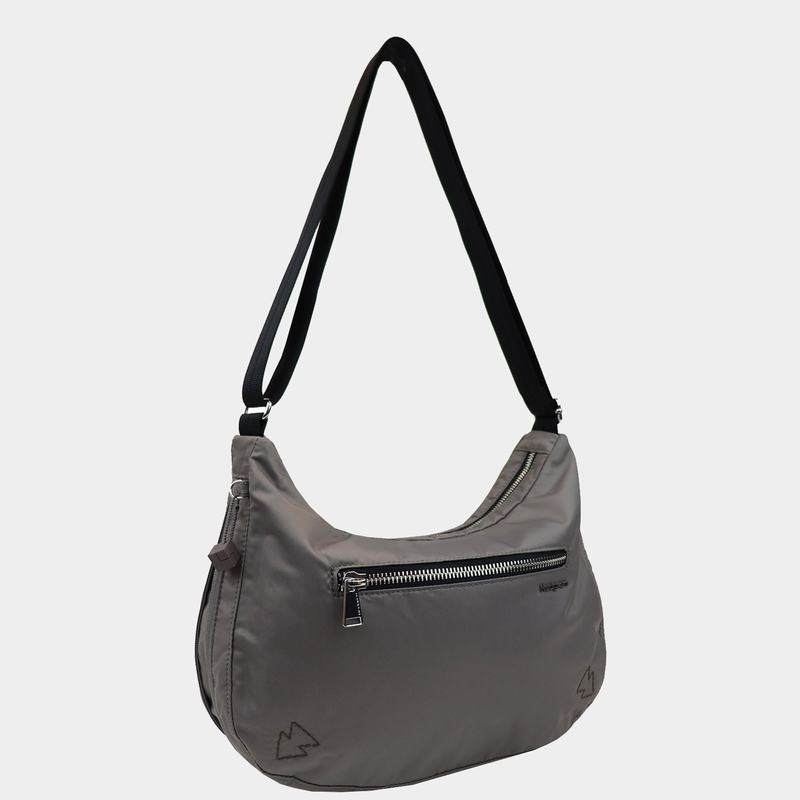 Bolsas Hombro Hedgren Ann Mujer Gris Marrones | QVT6665SI