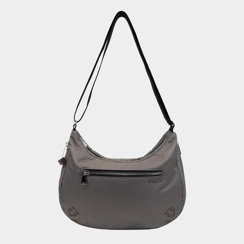 Bolsas Hombro Hedgren Ann Mujer Gris Marrones | QVT6665SI