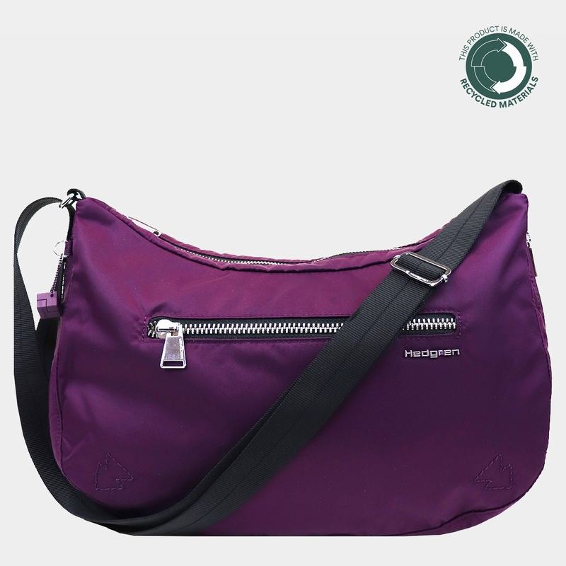 Bolsas Hombro Hedgren Ann Mujer Moradas | KHI4211IT