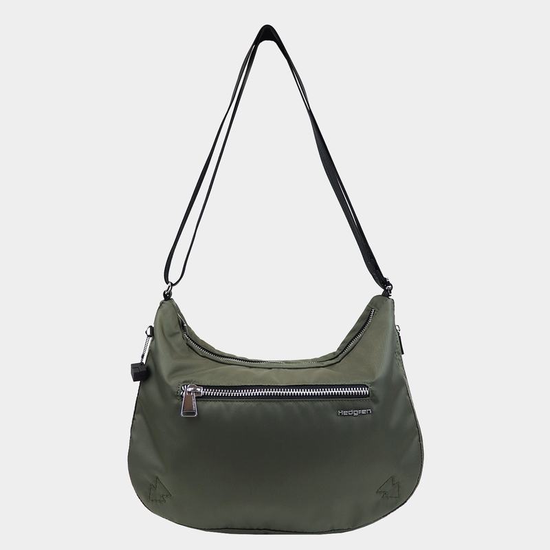 Bolsas Hombro Hedgren Ann Mujer Verde Oscuro | PYT8869CW