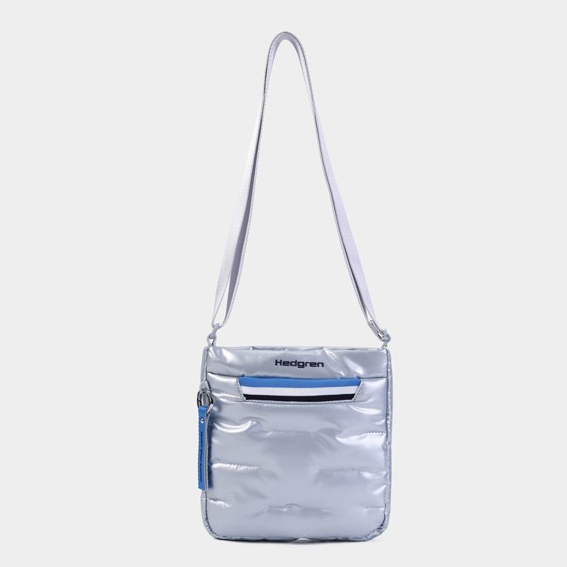 Bolsas Hombro Hedgren Cushy Mujer Azules Claro | UBG1016GQ