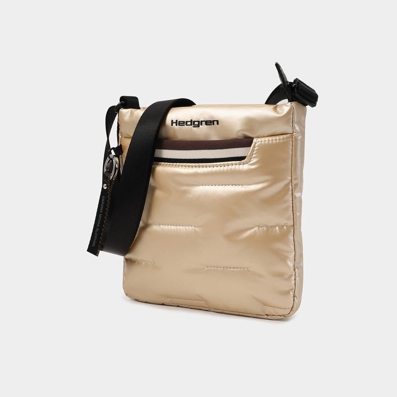 Bolsas Hombro Hedgren Cushy Mujer Beige | WWV1689AG