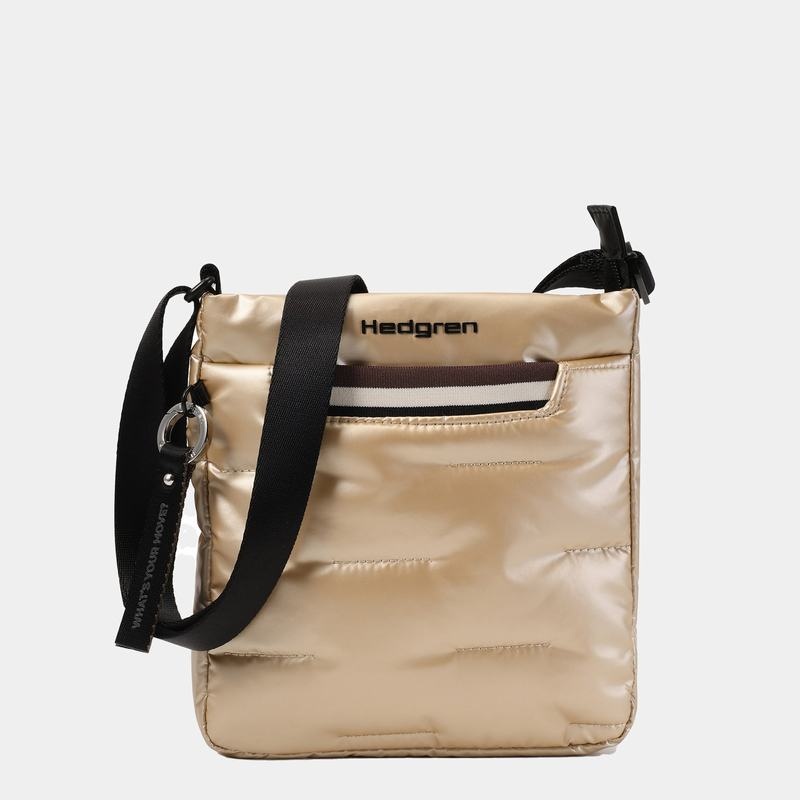 Bolsas Hombro Hedgren Cushy Mujer Beige | WWV1689AG