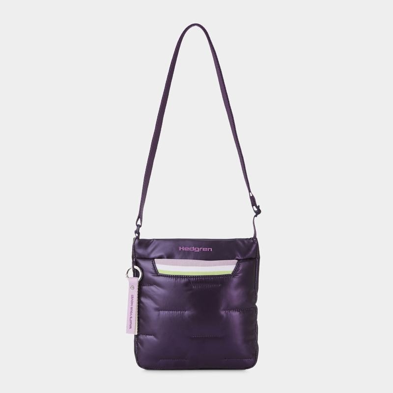 Bolsas Hombro Hedgren Cushy Mujer Moradas Azules Oscuro | DNW1939QW