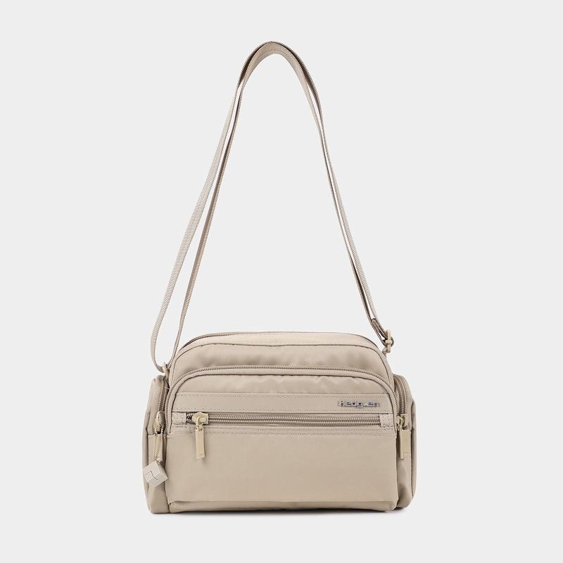 Bolsas Hombro Hedgren Emily Mujer Beige | PEO6927WP