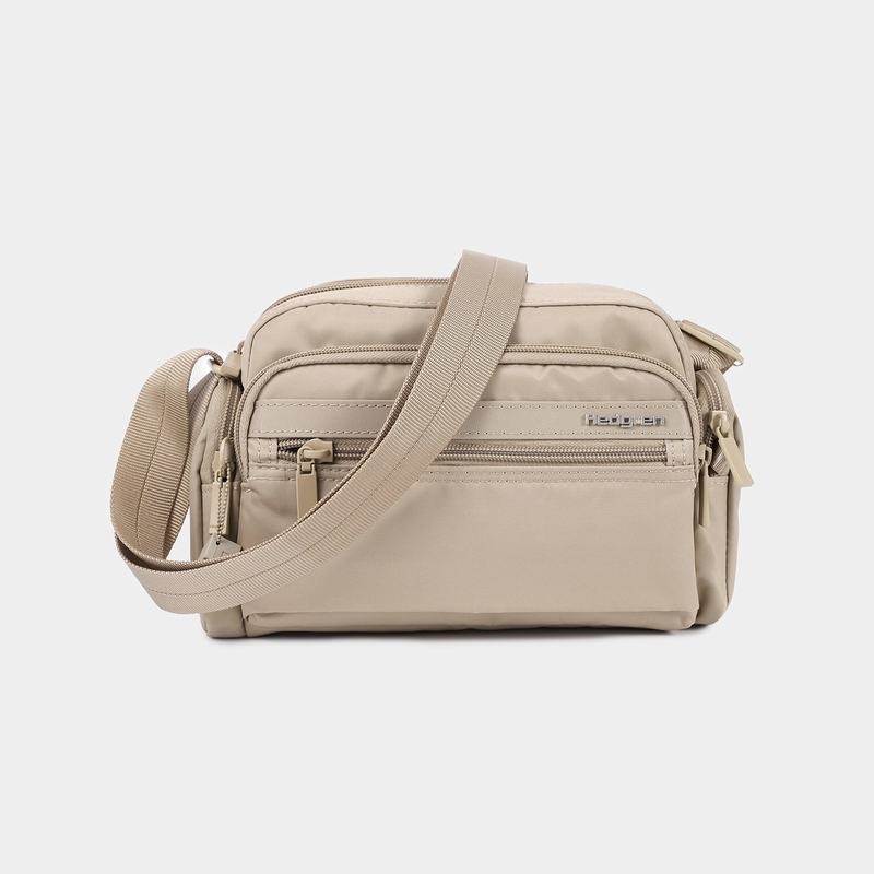 Bolsas Hombro Hedgren Emily Mujer Beige | PEO6927WP