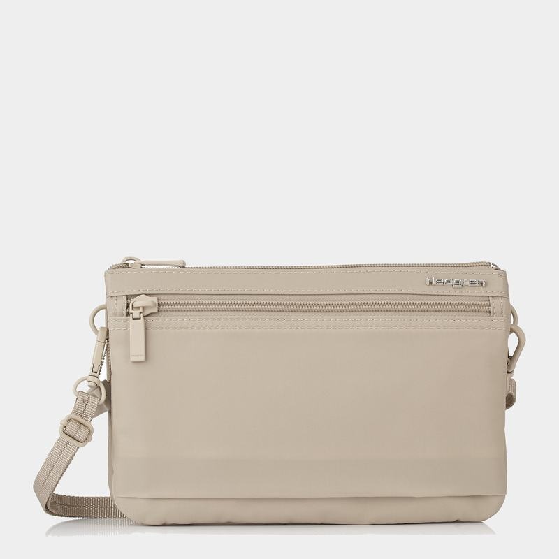 Bolsas Hombro Hedgren Emma Mujer Beige | ZXG5817BP