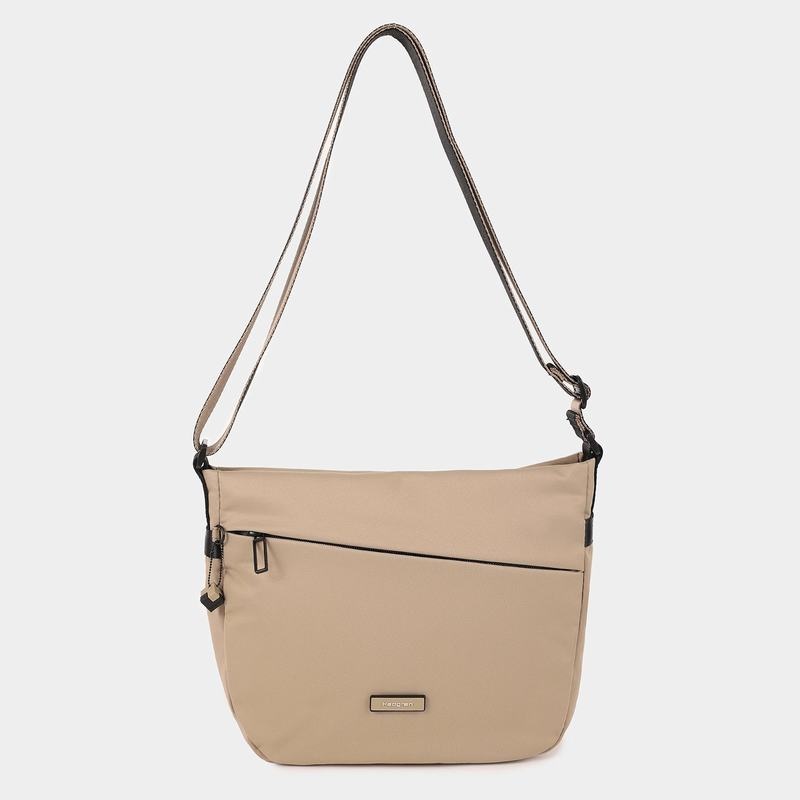 Bolsas Hombro Hedgren Gravity Mujer Gris Beige | KNR2555SF