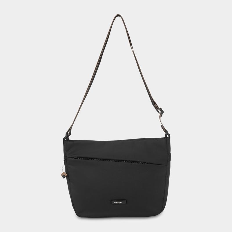 Bolsas Hombro Hedgren Gravity Mujer Negras | WFD7497LT