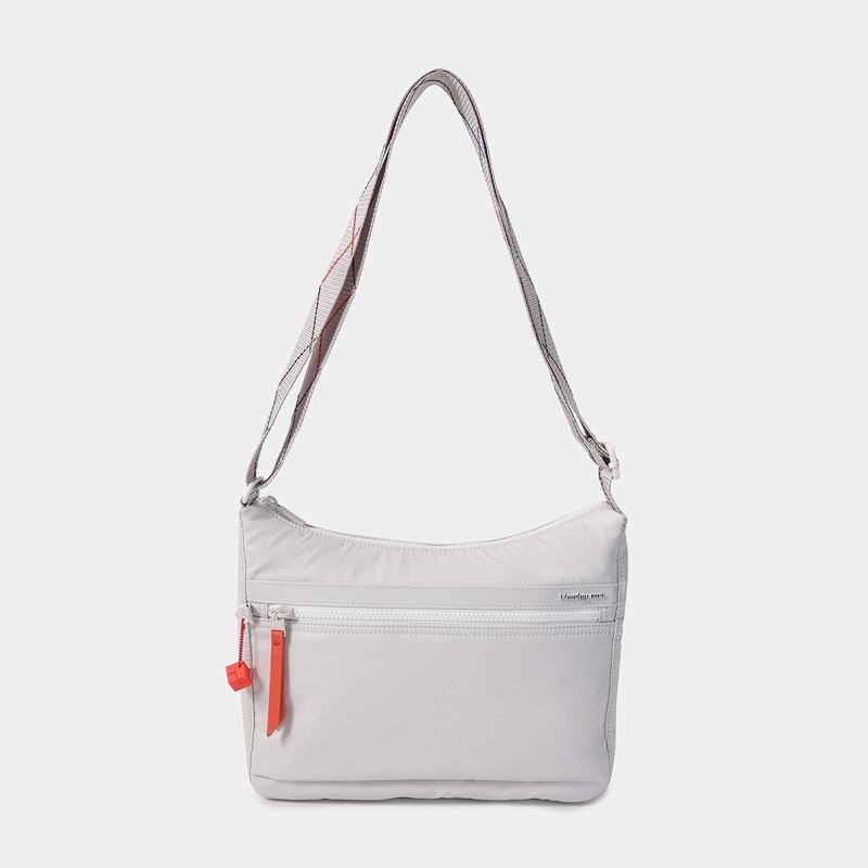 Bolsas Hombro Hedgren Harpers Mujer Blancas Gris | OUP397WS