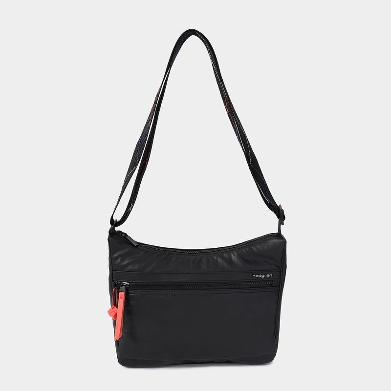 Bolsas Hombro Hedgren Harpers Mujer Negras Coral | FAP741DI