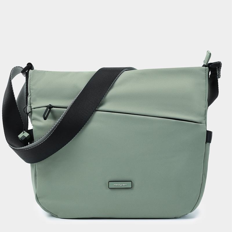 Bolsas Hombro Hedgren Milky Way Mujer Verde | ZIR6270TB