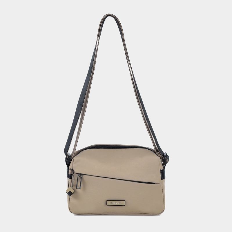 Bolsas Hombro Hedgren Neutron Small Mujer Gris Beige | EMT8597EU