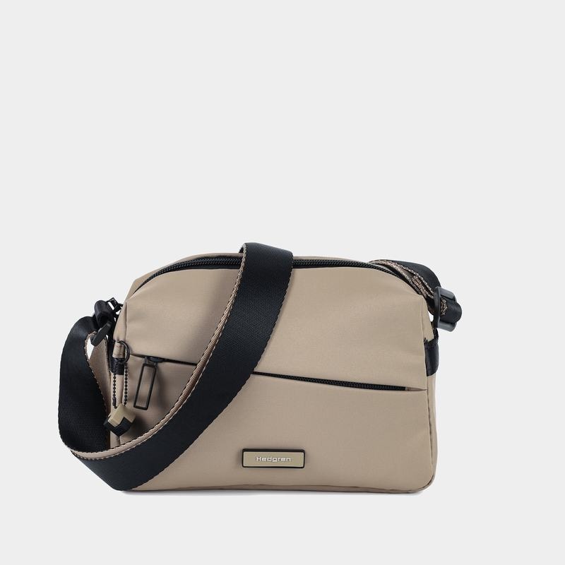 Bolsas Hombro Hedgren Neutron Small Mujer Gris Beige | EMT8597EU