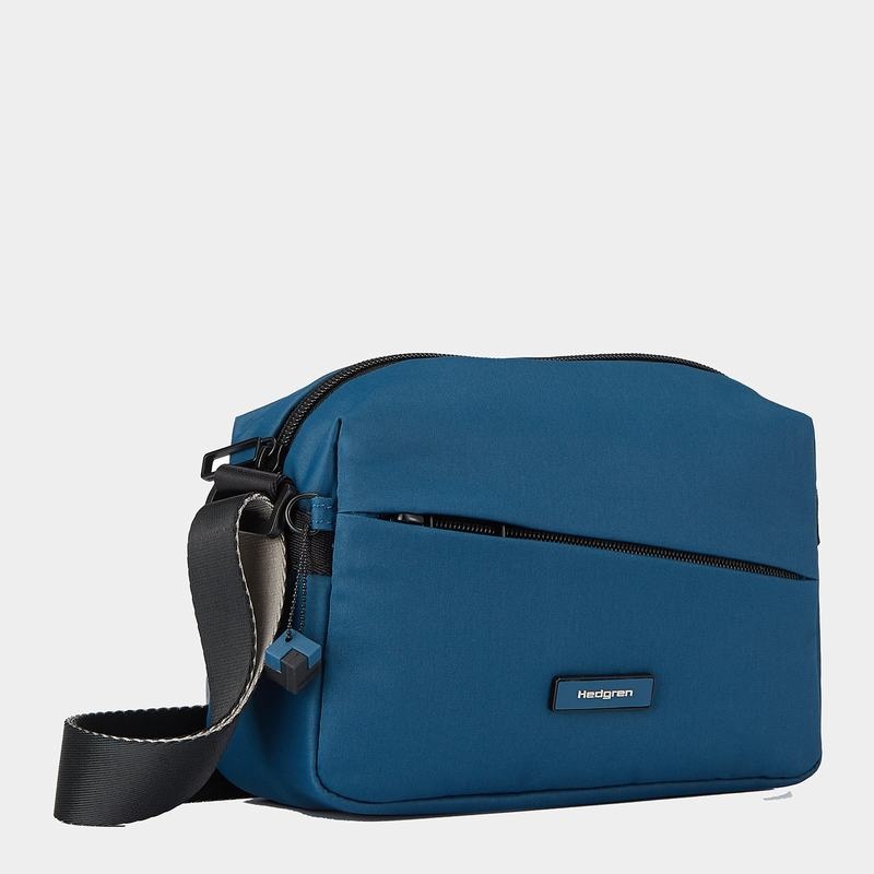 Bolsas Hombro Hedgren Neutron Small Mujer Azules | UZU8935HP