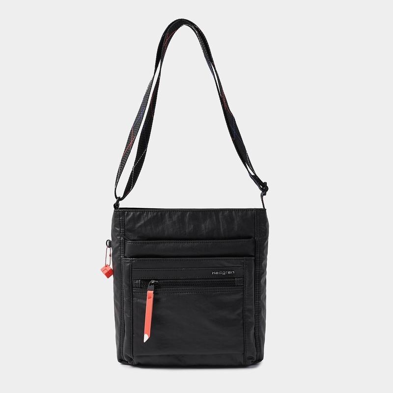 Bolsas Hombro Hedgren Orva Mujer Negras Coral | YBW795LN