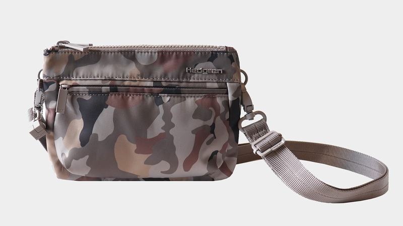 Bolsas Hombro Hedgren Rain Sustainably Made Mujer Gris Camuflaje | DHT2158OM