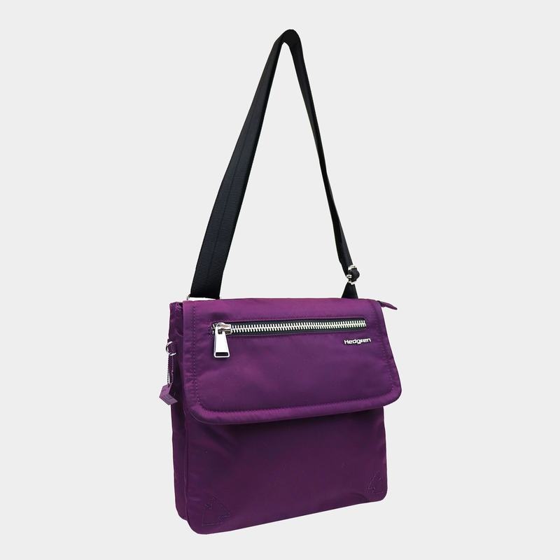 Bolsas Hombro Hedgren Victoria Sustainably Made Mujer Moradas | OOD6795HU