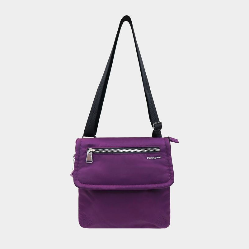 Bolsas Hombro Hedgren Victoria Sustainably Made Mujer Moradas | OOD6795HU